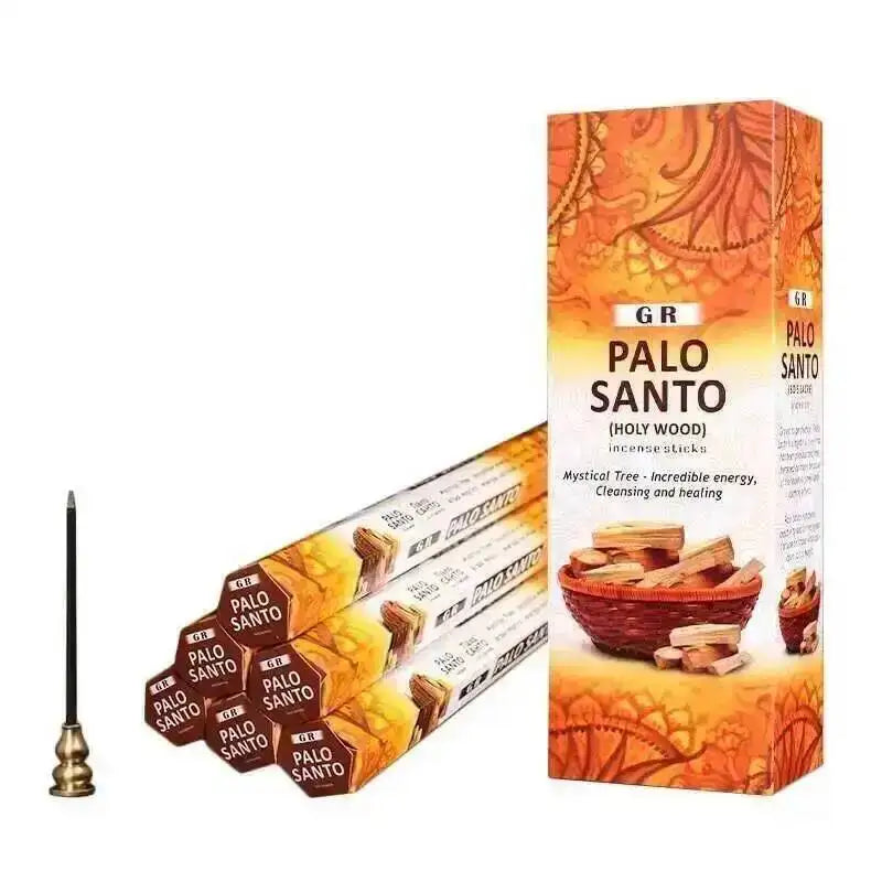 Natural Palo Santo Indian Incense Sticks Line Stick Incense for Living Room Teahouse Buddhist Supplies Meditaion Joss Sticks