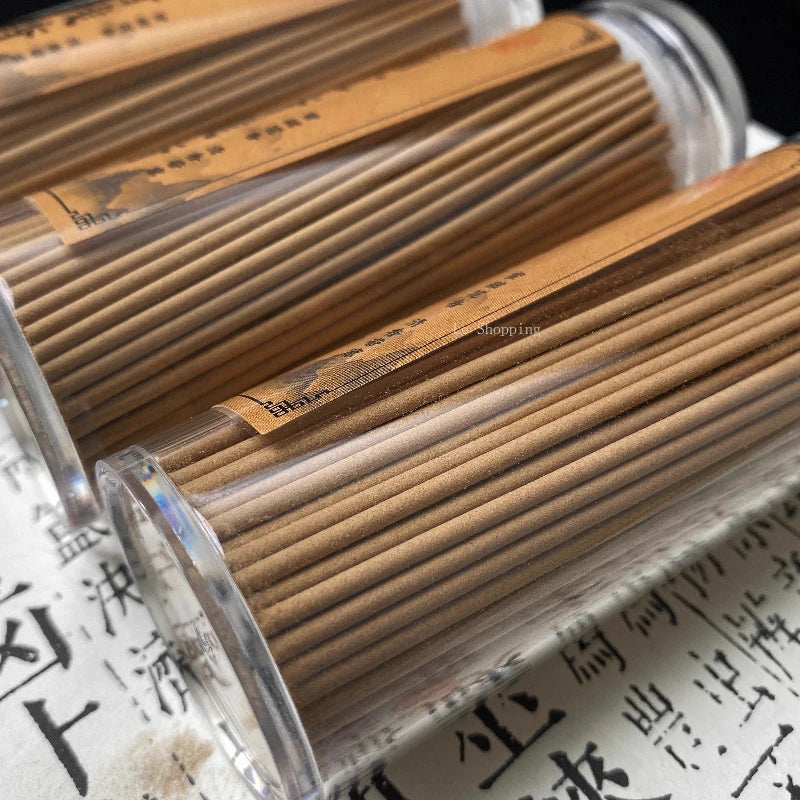 Natural Hainan Agarwood Incense Sticks Three Star Household Indoor Incense Purify The Air Worship Buddha in Temples Joss Stick