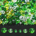 100-300pcs Green Crystal Glass Beads 3/4/6/8mm Shiny Faceted Loose Spacer Beads for Jewelry Making DIY Bracelet Necklace - AliExpress