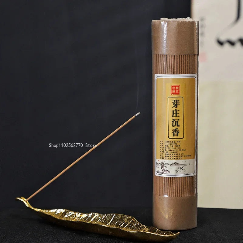 Household Purification Incense Stick Old Shan Sandalwood/Goose Pear Tent Incense Zen Meditation/Odor Removal Lasting Joss Stick