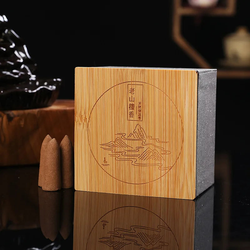 25 Pieces of Extended Version Agarwood Cliff Cypress Natural Incense Sticks Packaging Supplies Sandalwood Backflo