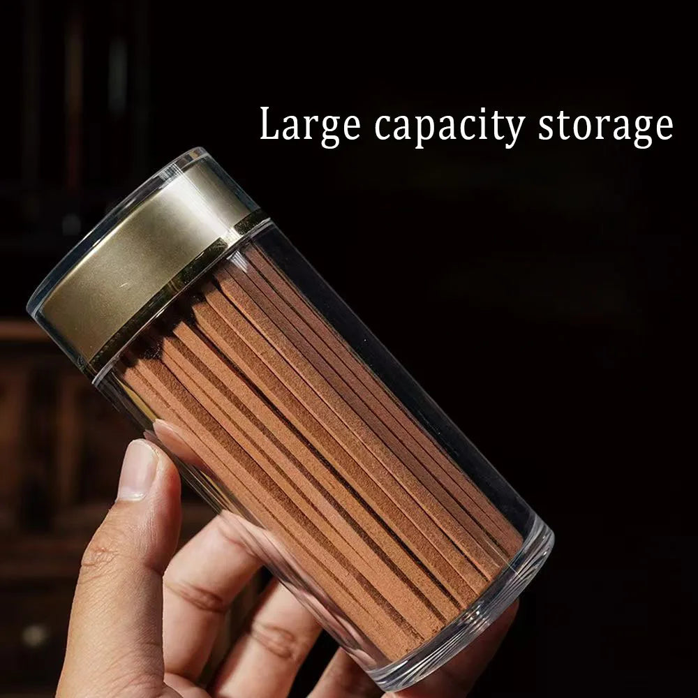 One Can Contains about 100 Pieces of Canned Western Incense Sticks, Traditional Handmade, with Long-Lasting Fragrance and a Long Burning Time, Suitable for Home, Office, and Entertaining Guests, Freshening and Purifying the Air, Calming the Mind