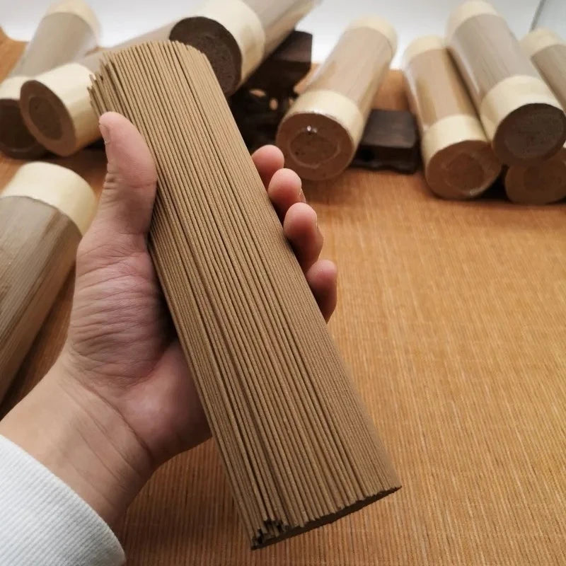 250g Natural Agarwood Stick Incense/Hainan Nha Zhuang Joss Sticke Temple Worship Buddha Offering Incense in The Home Indoor