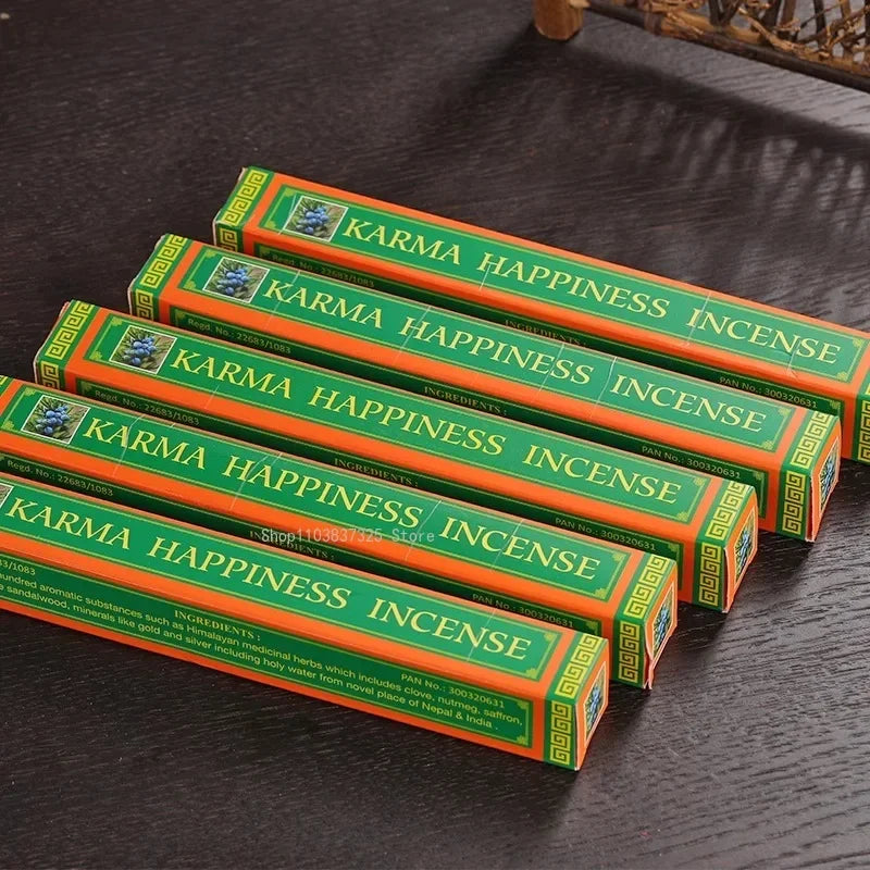 Bhutan Happiness Tibetan Incense Handmade Incense Stick Indoor/Worship Buddha/Meditation/odor Removal Aromatherapy Joss Stick