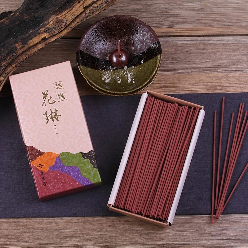 80g Japanese Natural Agarwood Incense Enshrined Buddha's Home Interior Tea House Hotel Soothing Mind Purifying Air Joss Stick