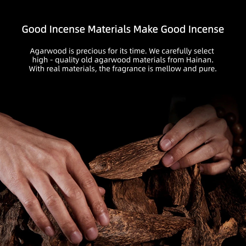 Natural Hainan Agarwood Incense Sticks 10g