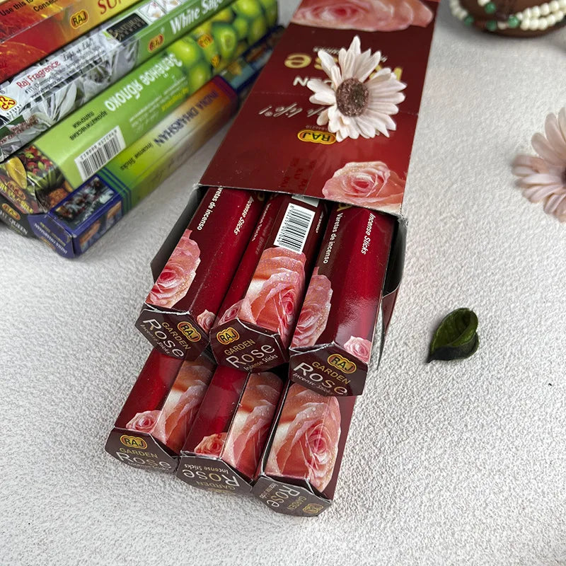 Indian 20 Sticks Incense Lavender Meditation Palo Santo Jasmine Aromatherapy Household Bedroom Toilet Bathroom Tibetan Sage
