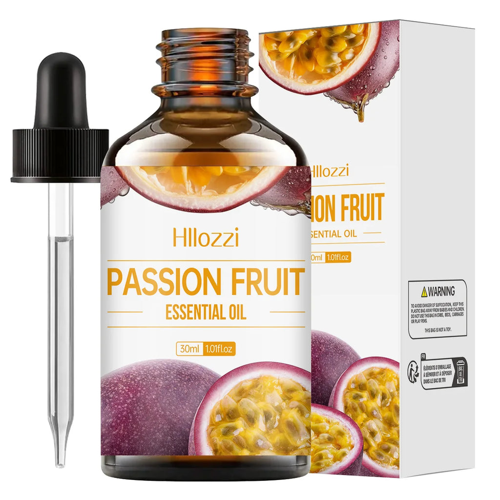 30mlPassion Fruit Essential Oil  Skin Brightening, Hydrating, Hair Repair, Aromatherapy Humidifier Soap Multi-purpose essential