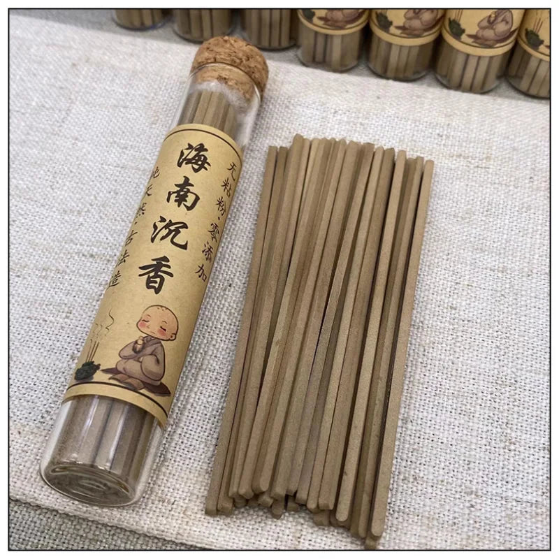10g High Oil Pure Hainan Aloes Shell Worm Leakage Non-stick Powder Square Line Fragrance DIY Home Yoga Meditation Rich Fragrance