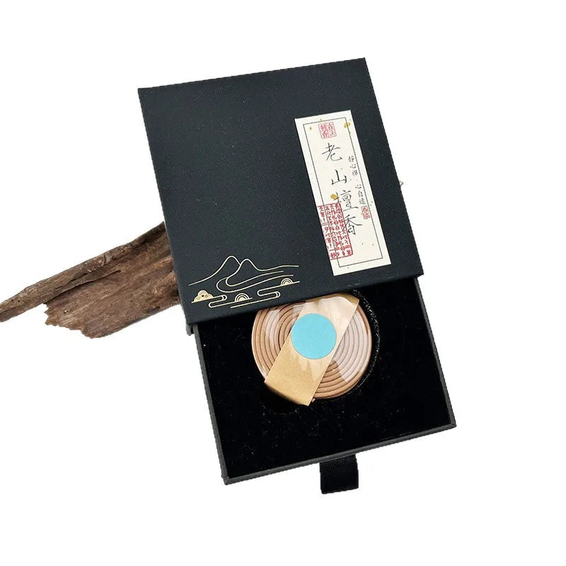 Natural Agarwood Incense Coil Household Temple Worship Bedroom Office Hotel Lobbies Promotes Sleep Purifies Airremoves Odors