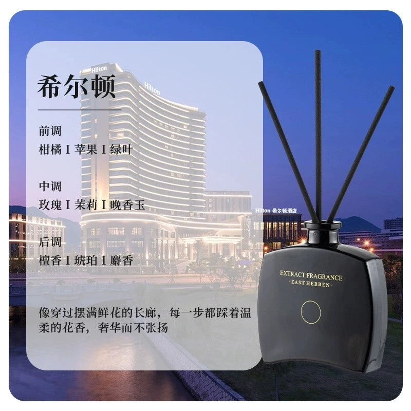 100ml Aromatic Reed Diffuser Shangri-la Home Perfume Fireless Aromatherapy Diffuser for Bedroom France Home Fragrance Decoration