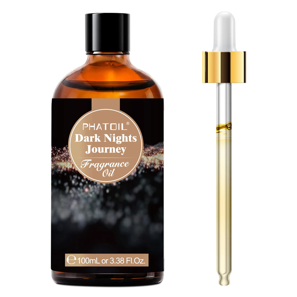 PHATOIL 100ml Fragrance Oil with Dropper White Musk Orange Blossom Bubble Gum Baby Powder Coffee Essential Oil For  Aromatherapy