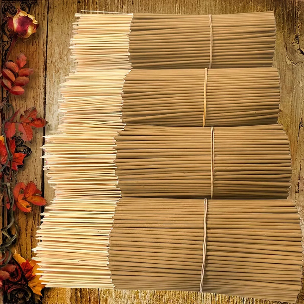 High-Quality Sandalwood, 25/52/102/178 Sticks of High-Quality Natural Sandalwood Incense, Suitable for Home Air Purification, Meditation, Long-Lasting Fragrance, Spiritual Purification, Yoga, Office, Tea Room, Camping, and Travel, Perfect for Halloween