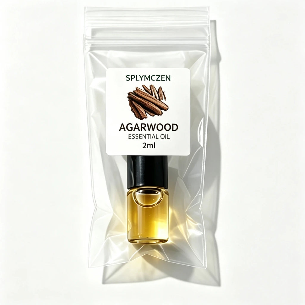 Splymczen Mini Botanical Essential Oil Collection 2ml Agarwood Neem Blue Lotus Mugwort Aromatic Oil For Diy Soap Candle Making