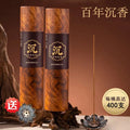 400Pcs Large Tube Agarwood Incense Sticks with Free Incense Holder Long Lasting Scent for Meditation Yoga Calm Mood