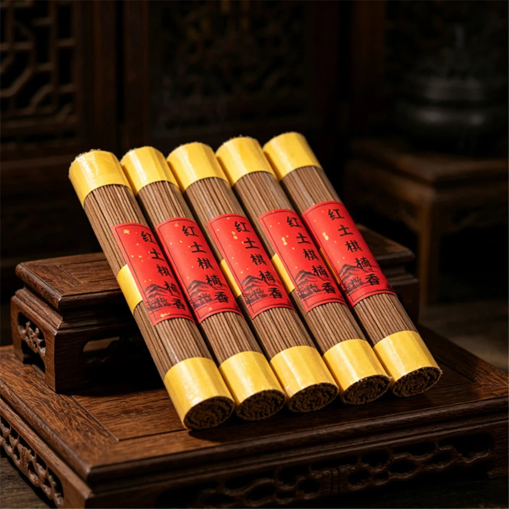 Red Soil Kyara Agarwood Incense Sticks,Natural Aged Agarwood,Zen Meditation Calming Aroma for Home Fragrance,Oud Incense Sticks