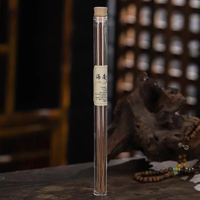 Goose Pear Agarwood Incense Stick Temple Worship Bedroom Household Meditation Calms Mind Promotes Sleep Removes Odors Joss Stick