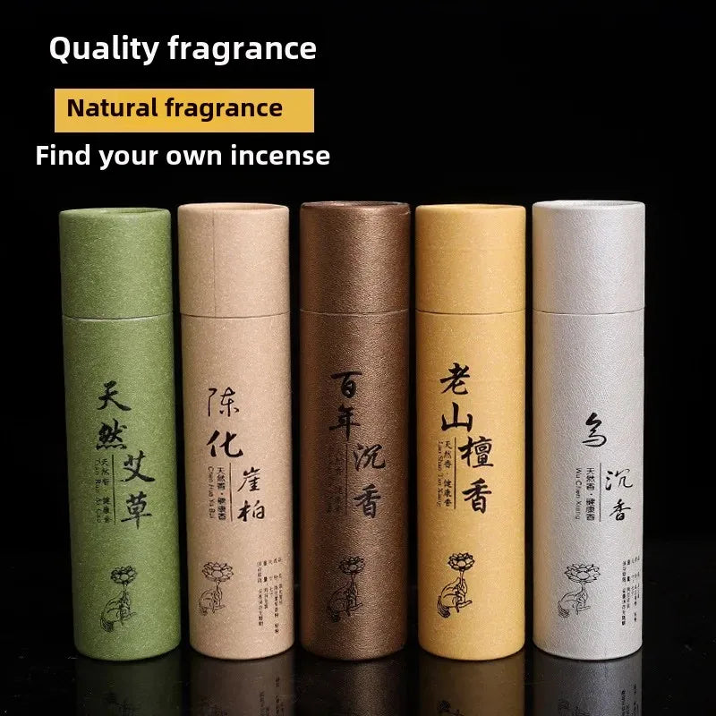 400pcs/tube, Natural Agarwood Incense Sticks and Incense Sticks, Suitable for Meditation and Long-lasting Fragrance Use