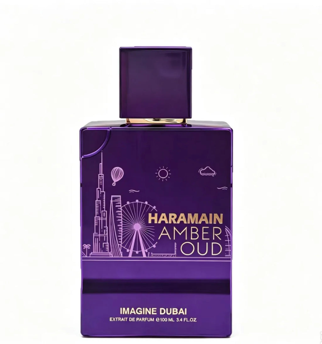 Al-Haramain Amber Oud Imagine Dubai Amber Agarwood, unisex (unisex) 100ml, gift box packaging, Valentine's Day, New Year, Christmas gifts