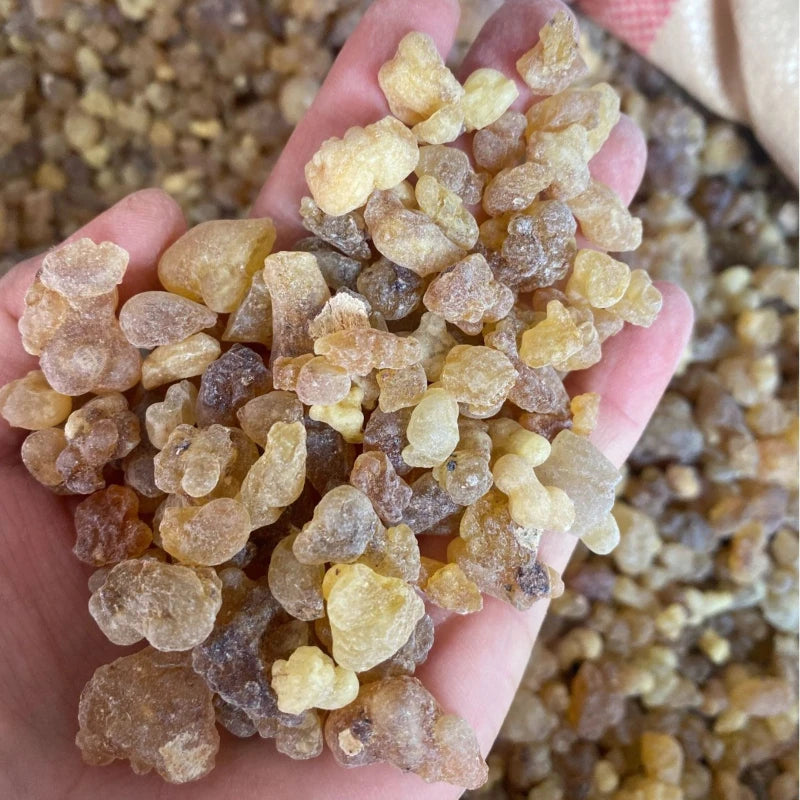 Myrrh & Frankincense & Benzoin Resin for Meditation, Aromatherapy & Spiritual Rituals | Natural Home Fragrance, Stress Relief