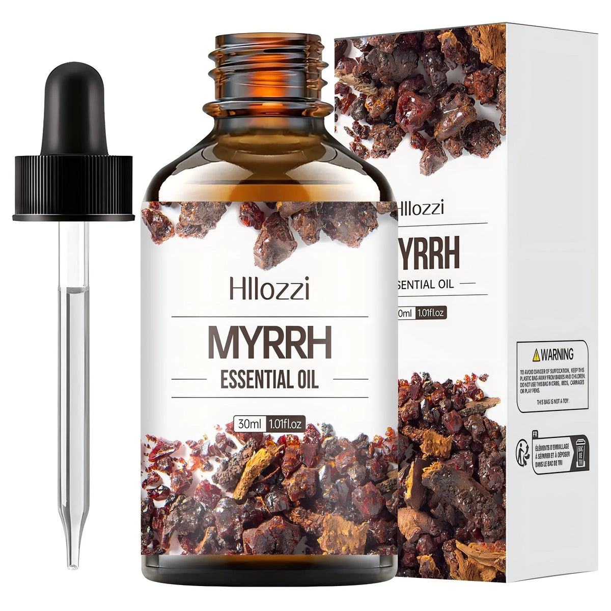 100ml/60ml/30ml Myrrh Essential Oil Skin care essential oils Suitable for all skin types Long-lasting fragrance Aromatherapy