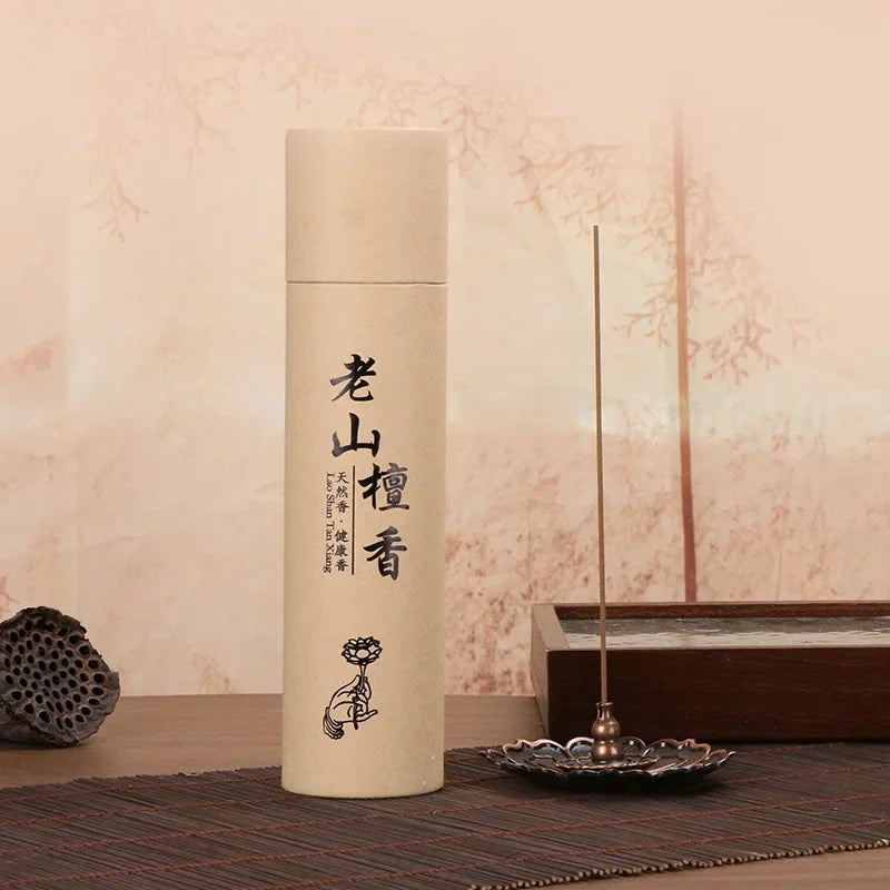 400Pcs Natural Sandalwood Sticks Home Incense Sticks Blessing Ceremony Prayer Buddha Incense Wormwood Sandalwood Agarwood