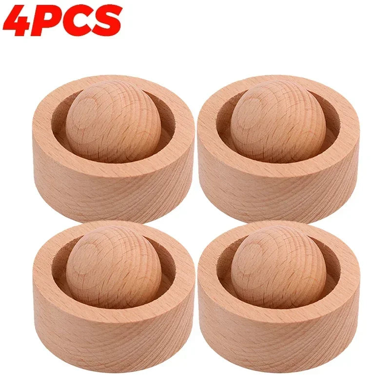 Natural Wood Essential Oil Diffuser Round Ball Aroma Fragrance Oil Aromatherapy Diffuser for Home Office Car Bedroom Living Room