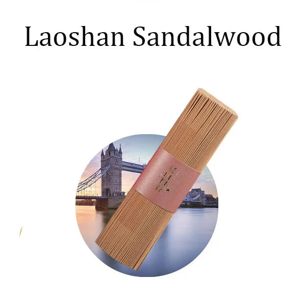 400Pcs Natural Sandalwood Incense Sticks Home Meditation Blessing Ceremony Prayer Buddha Incense Tibetan Agarwood Aromatherapy