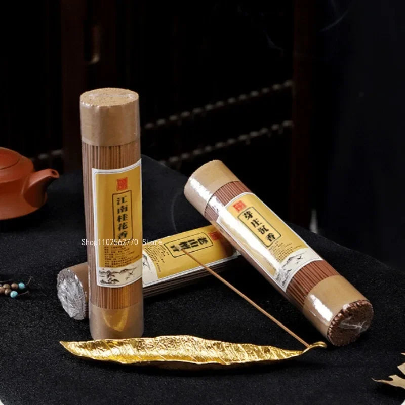 Household Purification Incense Stick Old Shan Sandalwood/Goose Pear Tent Incense Zen Meditation/Odor Removal Lasting Joss Stick