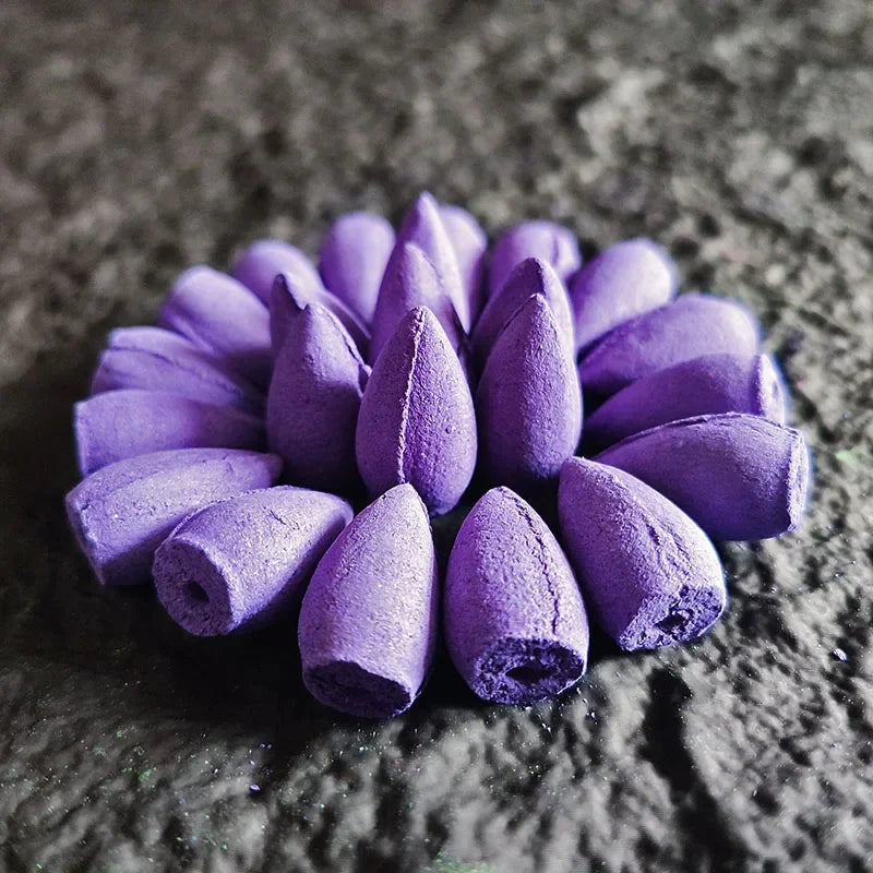Backflow Incense Cones Rose Waterfall 10/20/50Pcs