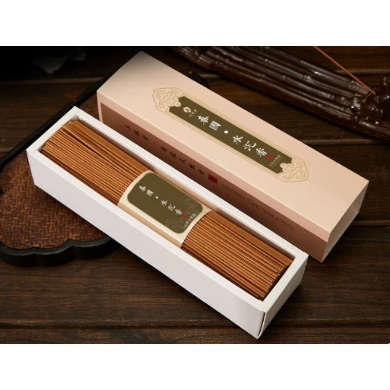 200g Incense Stick Indoor Agarwood Household Incense Natural Mugwort Mosquito Repellent Lavender Osmanthus Gardenia Aromatherapy