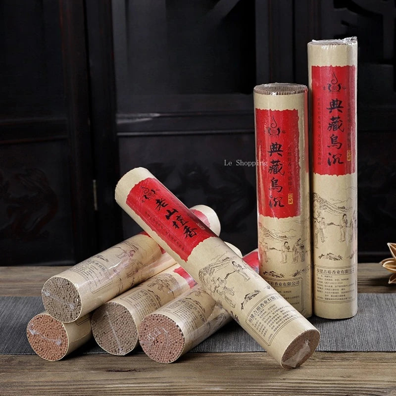 450g Natural Stick Incense Old Mountain Sandalwood Cliff Cypress Agarwood Yoga Home Worship of Buddha Meditation Joss Stick