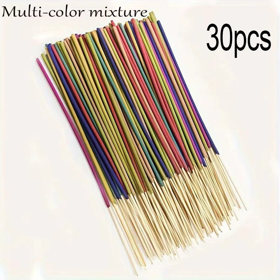 Wholesale Multi-Color Aromatherapy Sticks, White Sage, Lavender, Rose, Lemongrass and Jasmine Fragrance, Long-Lasting Home Decor