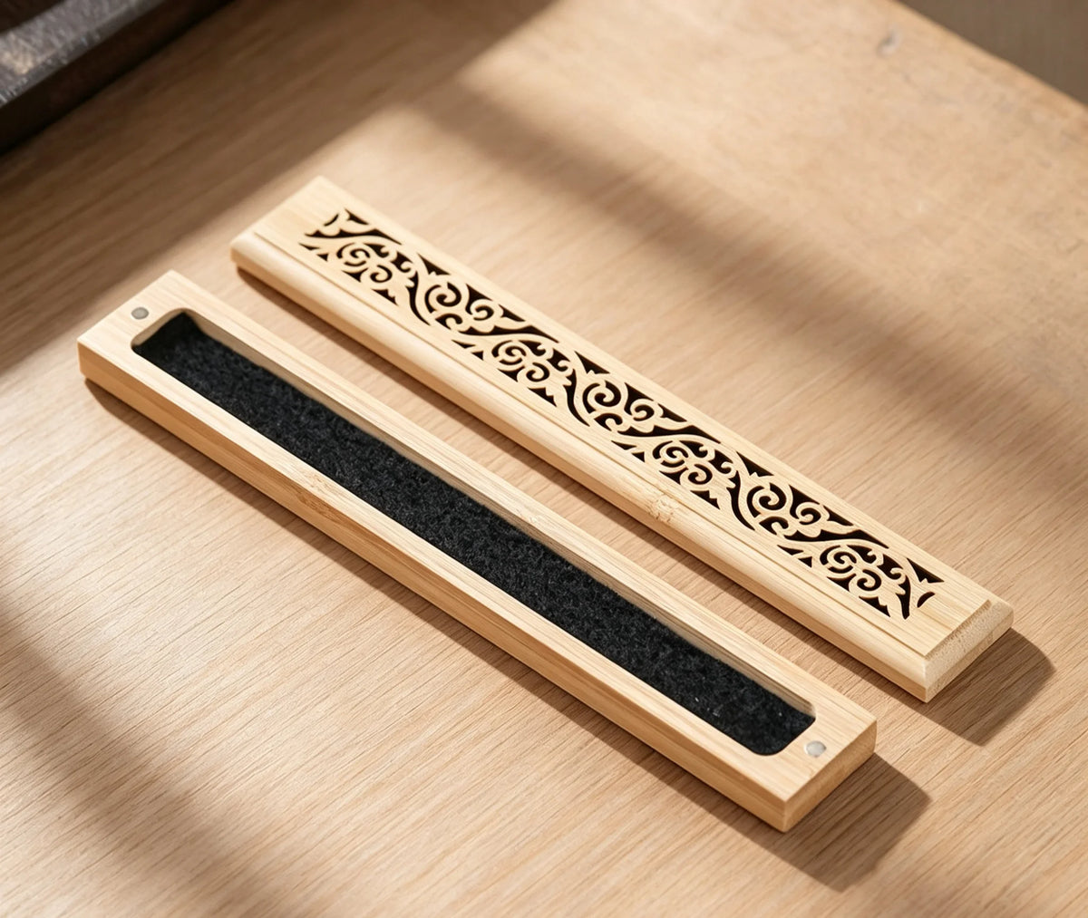 1pc Bamboo Fragrance Box - Home Use Indoor Office Diffuser Decoration Piece
