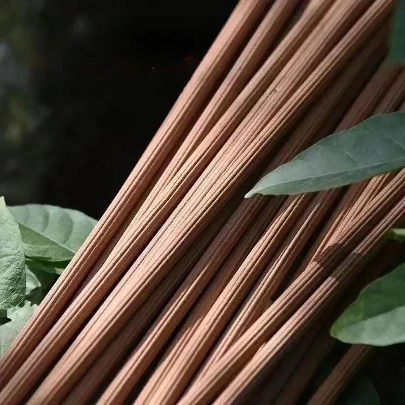 50cm Natural Agarwood Bamboo Stick Incense Home Temple/Buddhist Hall/Soothing Purification/Meditation Aromatherapy Joss Stick