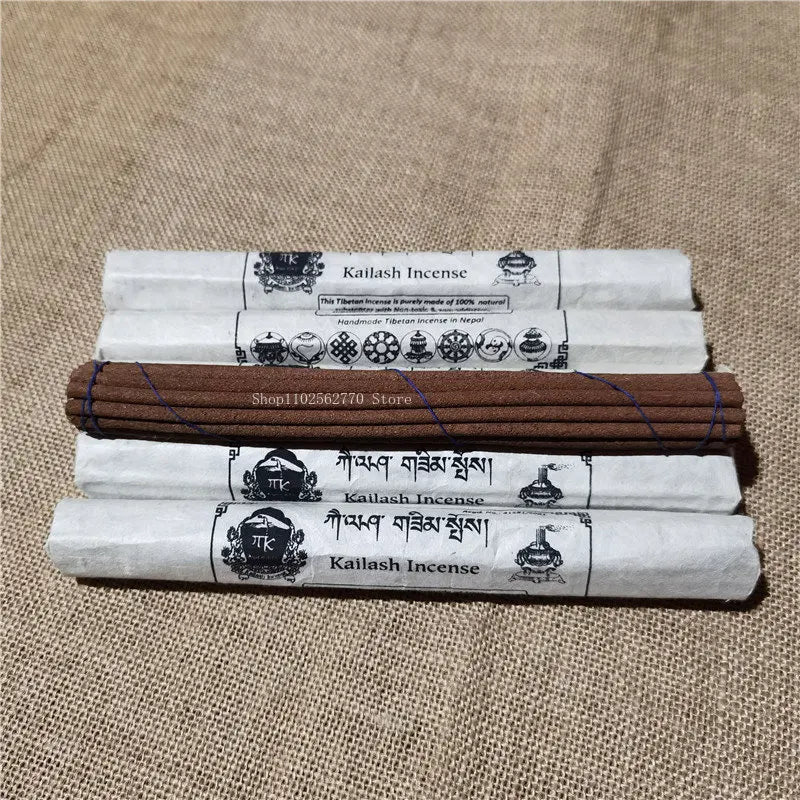 Nepal Himalayan Tibetan Incense Natural Plant Incense Handmade Line Incense DIY Household Indoor Incense Yoga Meditation Calm