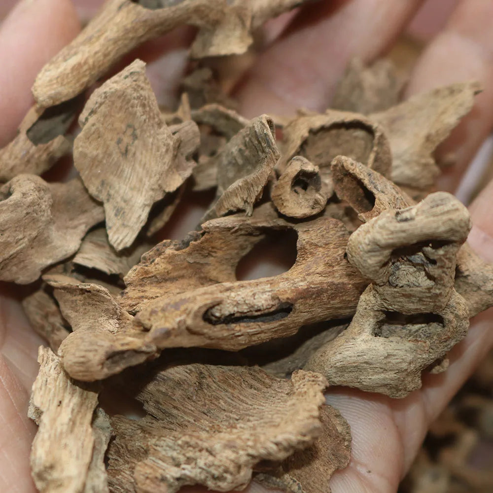 Natural Hainan Agarwood Chips 42g Earthly Grade (Tuchen) Chinese Oudh Wood for Home Decor Meditation Aromatherapy High Qualiy