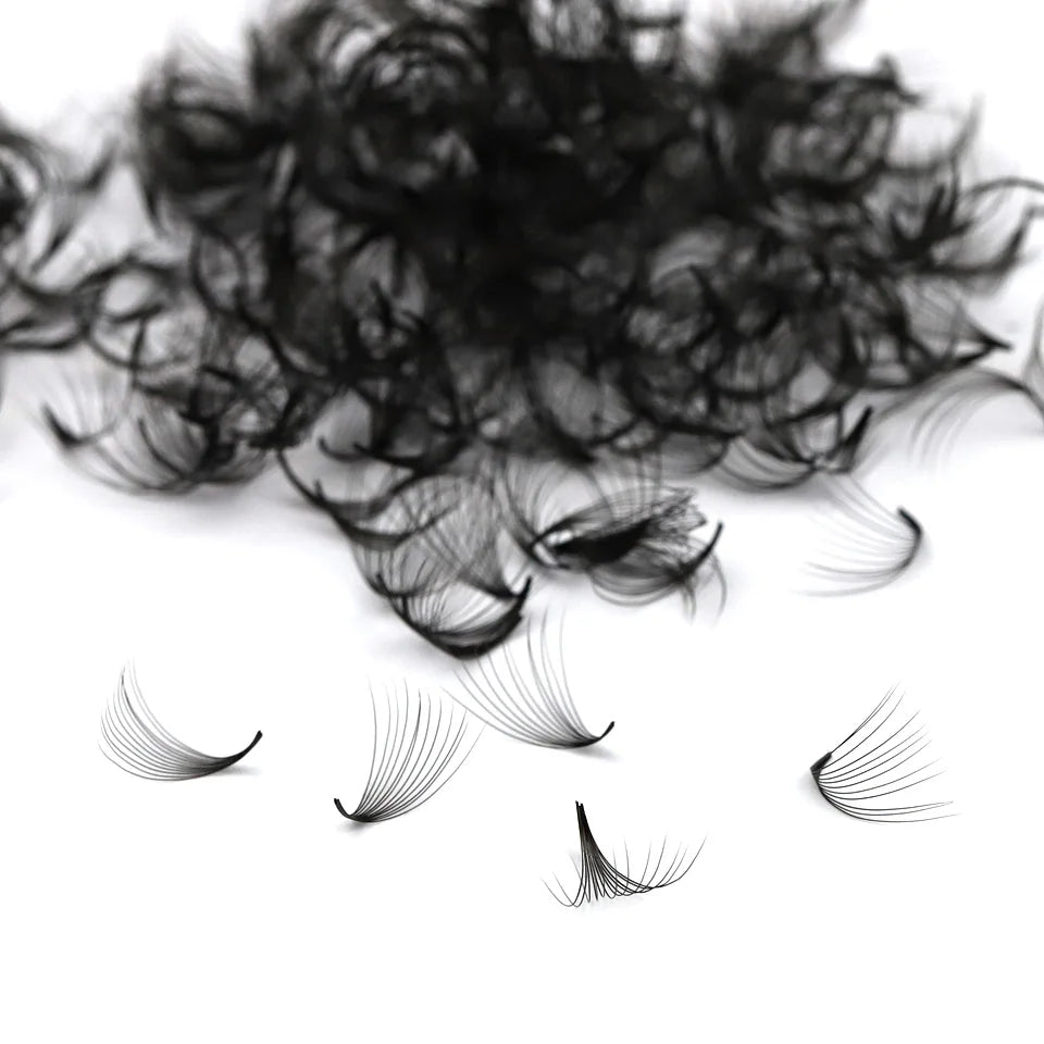 AGUUD 40D Pointy Base Premade Fan Lashes