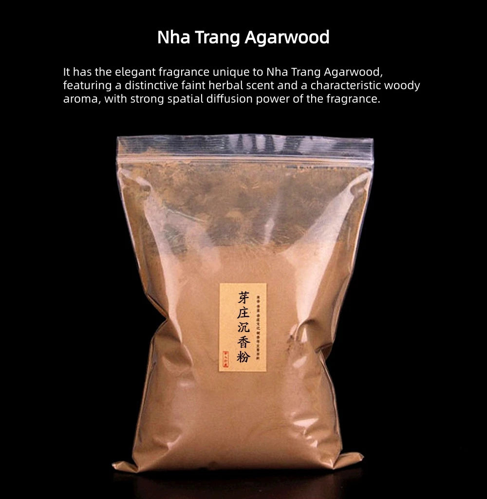 Natural Agarwood Powder 100g for Incense & Aromatherapy