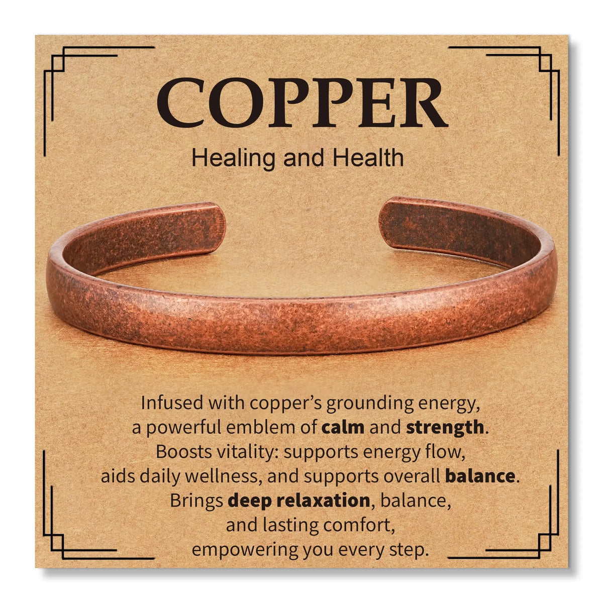 Pure Copper Bracelets for Women Men Waterproof Healing Cuff Bracelets Adjustable Chunky Healing Copper Bangle Jewelry Gifts