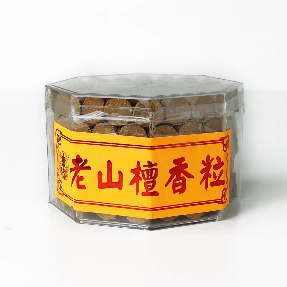 Natural Lao Shan Sandalwood Incense Cones | Long Lasting Organic Aroma for Meditation, Yoga & Home Fragrance