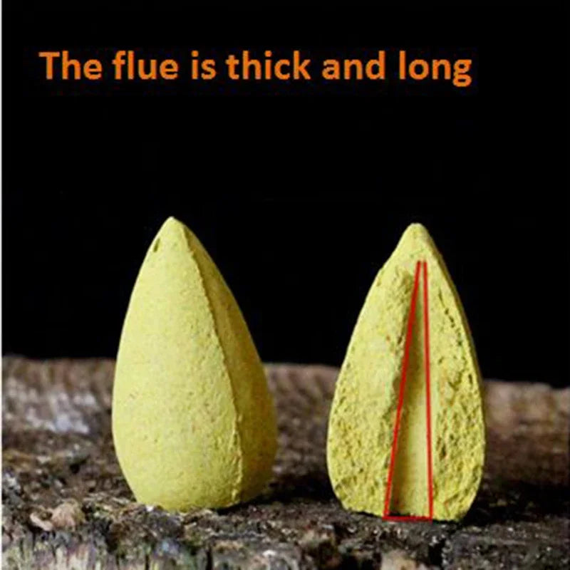 Y 100g Backflow Incense Cones for Waterfall Burner