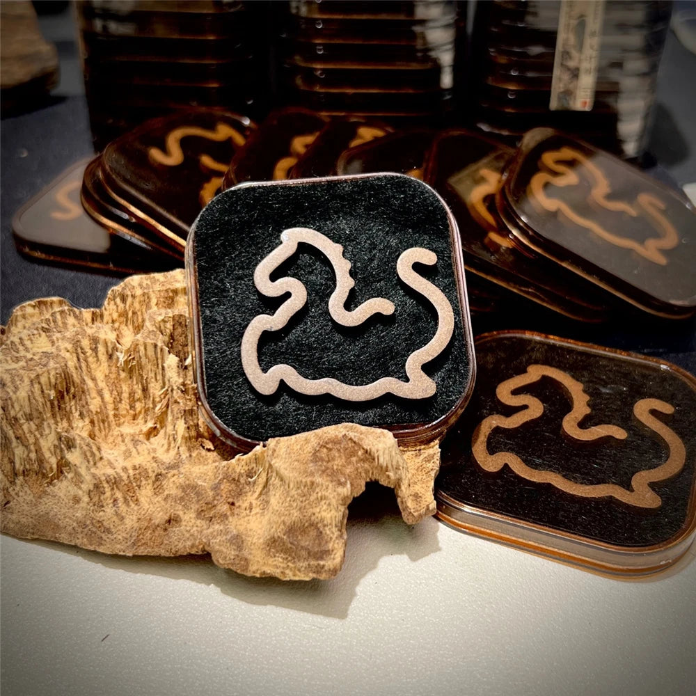 Chinese Traditional Horse Year Agarwood Coil Incense,Horse-shaped, Binder-free,May Success Come at Once,Indoor Coil Incense