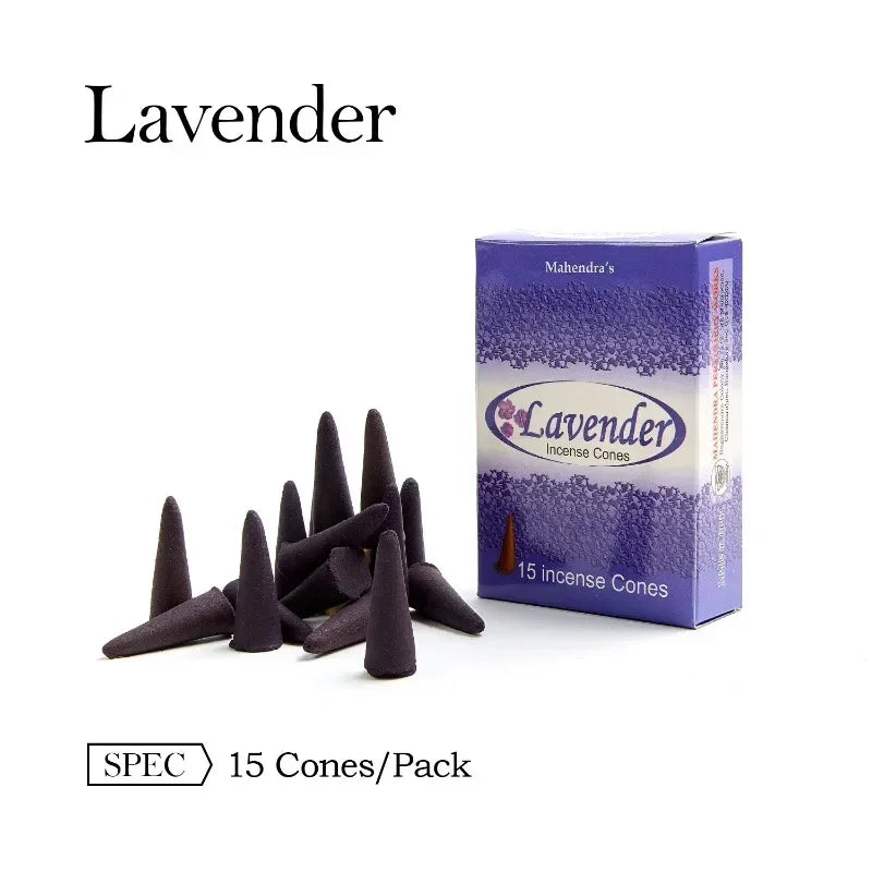 Incense Cones From Mahendra The Best Known Brand Home Fragrance Handmade Inciensos Towers Sandalwood Lotus Vanilla Incense Cones
