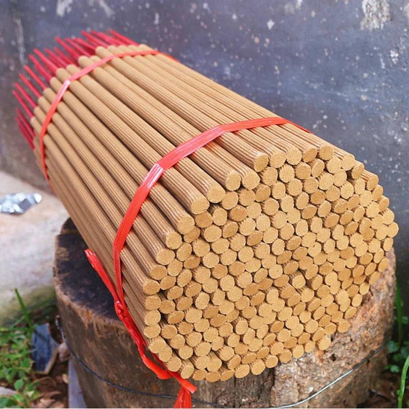 12pcs/lot 11mm 3 Hours Large Size OUDH Incense Sticks 600Years 48cm Nature Bamboo Temple Buddha Worship Stick Incense Eaglewood