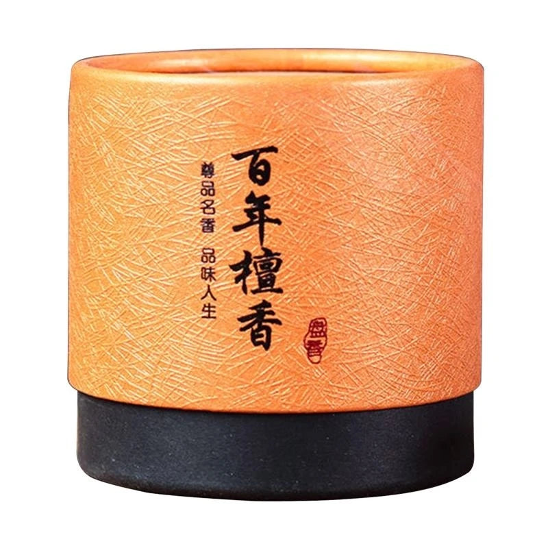 48pcs/box Natural Sandalwoods Agarwood Coils Incense 4 Hours for Incense for Burner Fragrance Indoor Aroma Yoga Teahouse