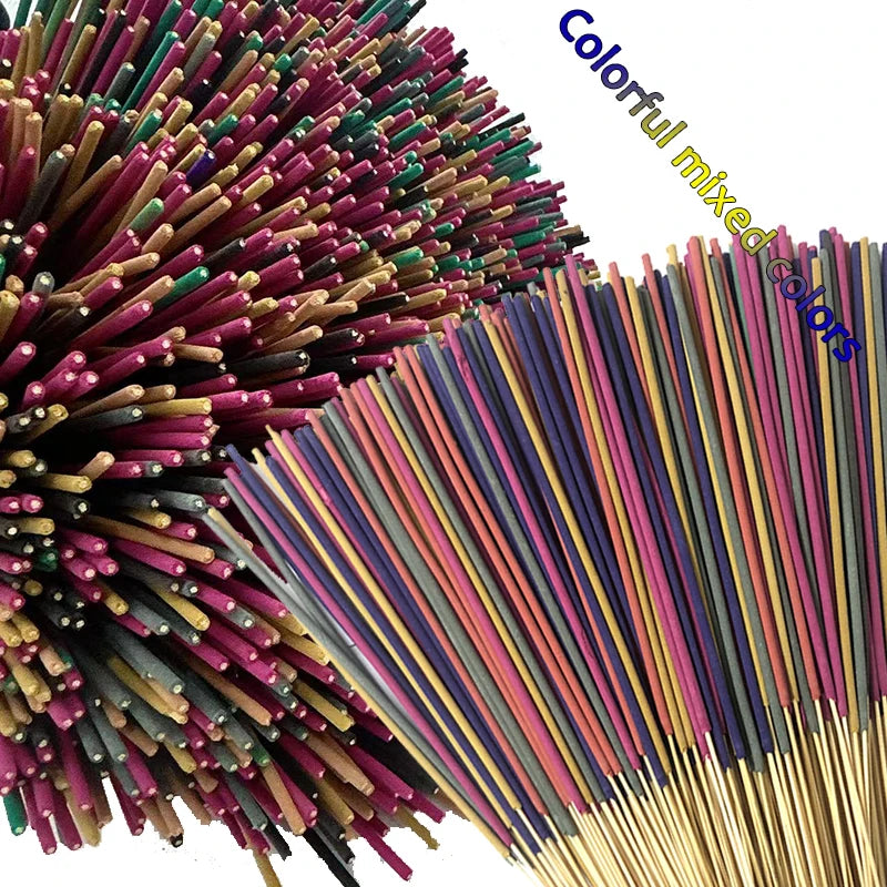 30/120pcs Aromatherapy Incense Sticks Set Various Natural Fragrances Lavender Jasmine Ocean Rose Sakura Incense, Yoga Meditation