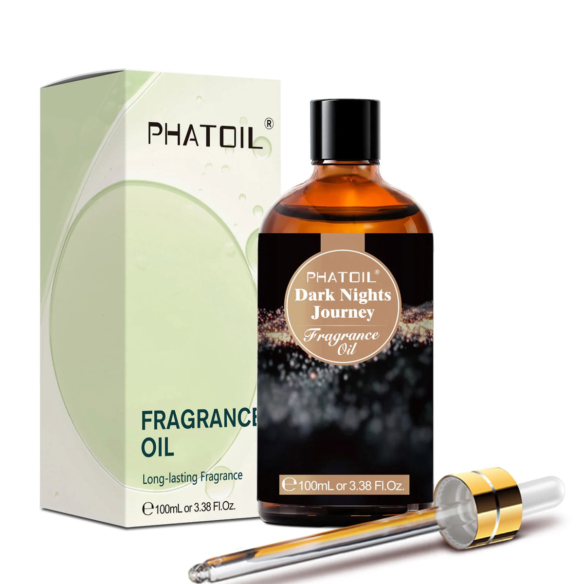 PHATOIL 100ml Fragrance Oil with Dropper White Musk Orange Blossom Bubble Gum Baby Powder Coffee Essential Oil For  Aromatherapy