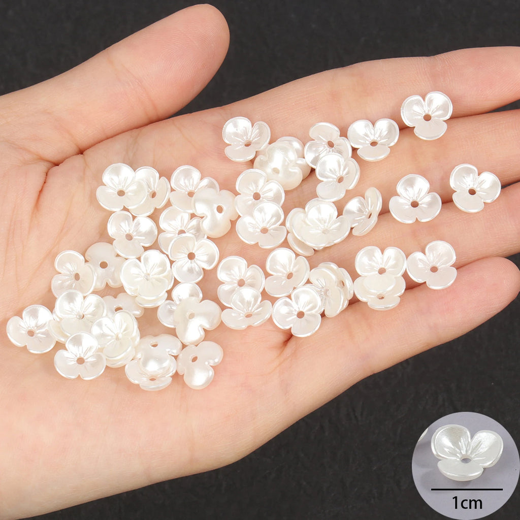 50pcs 100pcs Flower Caps Loose Beads for DIY Jewelry Making