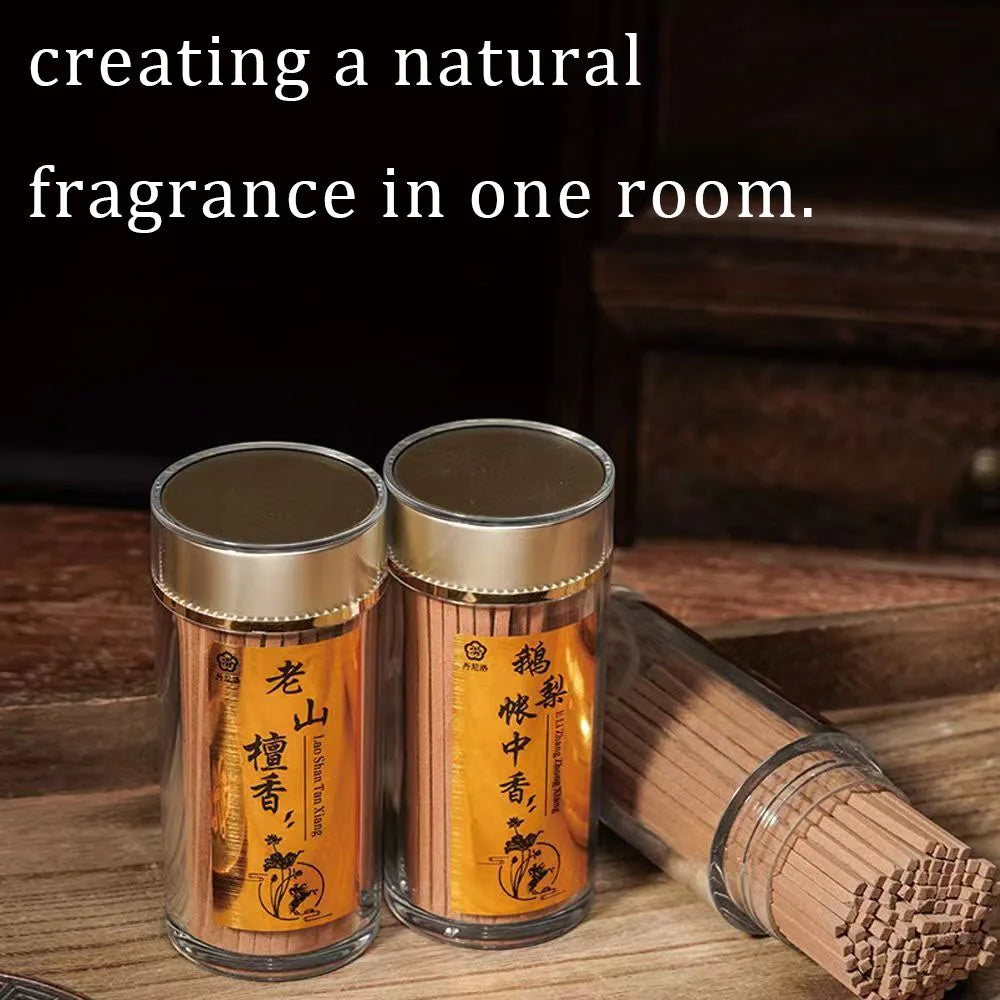 One Can Contains about 100 Pieces of Canned Western Incense Sticks, Traditional Handmade, with Long-Lasting Fragrance